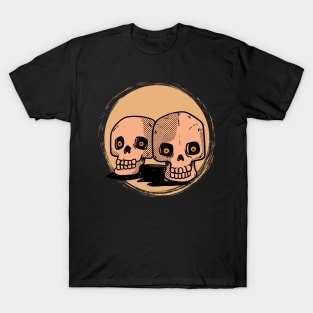 Halloween Skull, Scary, Funny T-Shirt